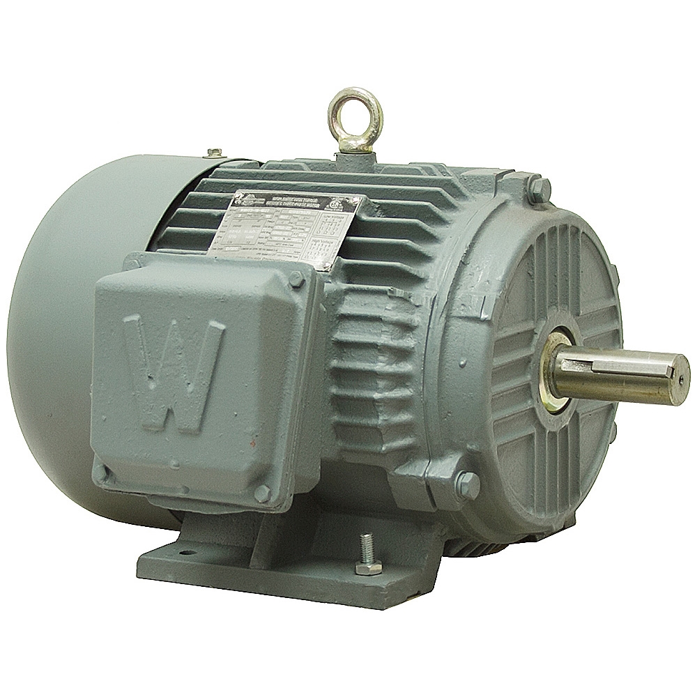 3 HP 1800 RPM 3PH WWE MOTOR | 3 Phase Motors Base Mount | 3 Phase ...
