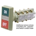 3 Position Momentary Push Button Switch Operator Amber Indicator Light - Alternate 1