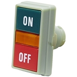3 Position Momentary Push Button Switch Operator Amber Indicator Light