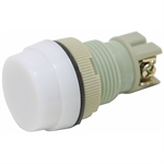 250 Volt AC Medium White Indicator Light