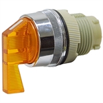 2 Position Maintain Orange Lever Rotary Switch Operator