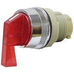 2 Position Momentary Red Lever Rotary Switch Operator