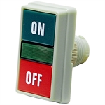 3 Position Momentary Push Button Switch Operator Green Indicator Light