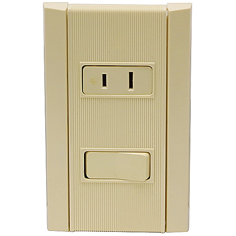 Single SPDT Switch w/NonGrounded Outlet Household Wiring Devices Switches Electrical