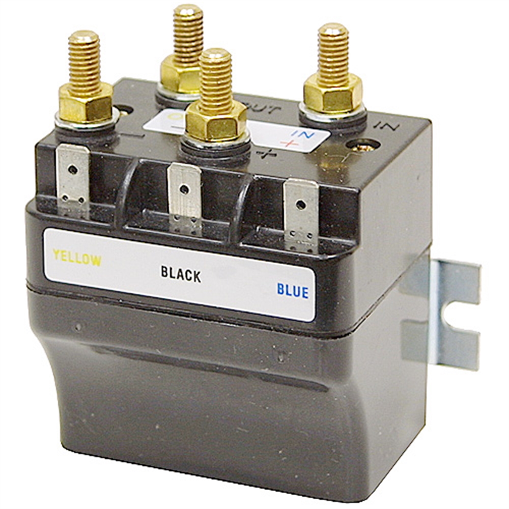 24 Volt DC 100 Amp SPAL Reversing Solenoid SPAL Brands www