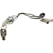 SPST 2 Amp 12 Volt DC Momentary Round Keyswitch