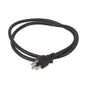 18/3 36" Power Cord w/3-Prong Male Plug