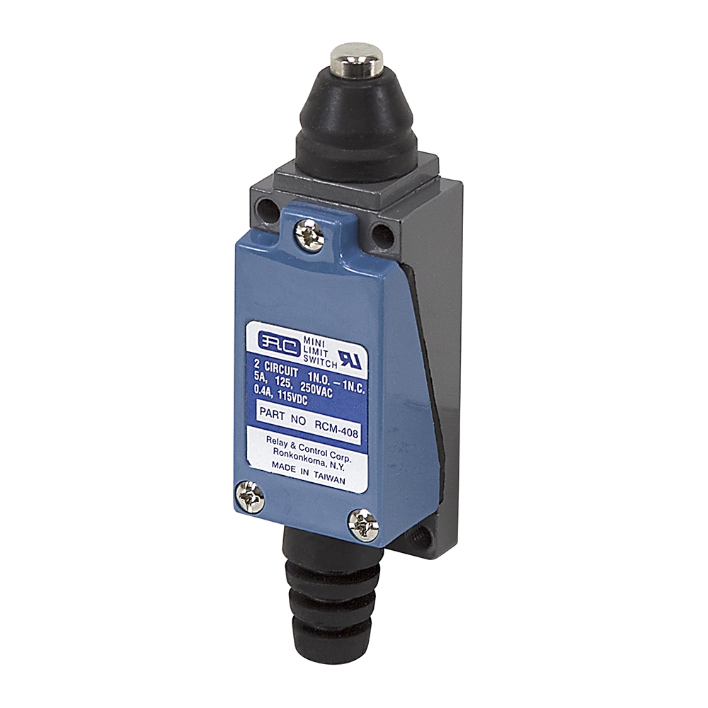 RCM 408 Mini Limit Switch Top Push Rod Plunger Limit Switches Switches Electrical www