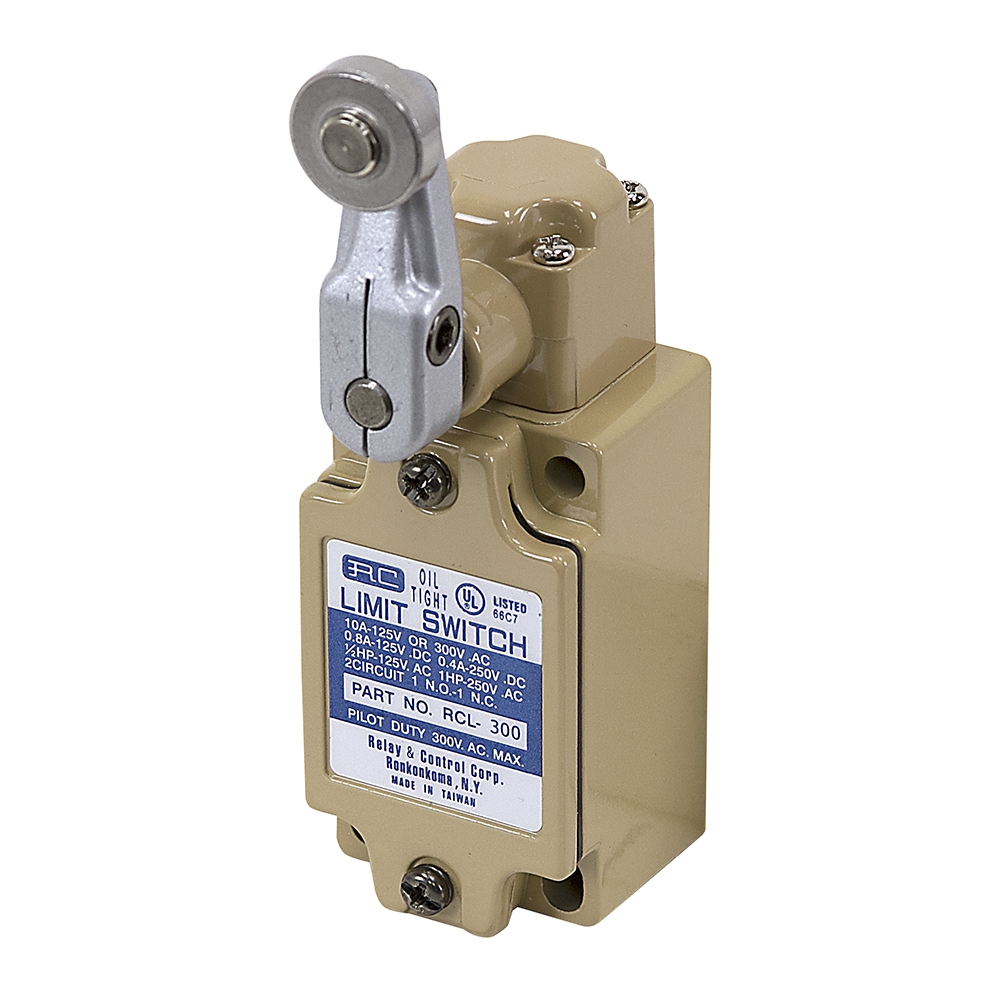 RCL300 Limit Switch Standard Roller Lever 43 Degree Movement Limit