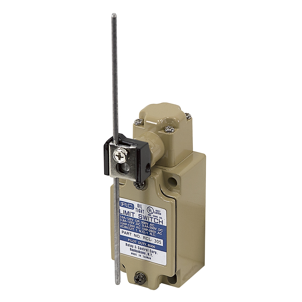 RCL305 Limit Switch Adjustable Rod Lever 90 Degree Movement Limit