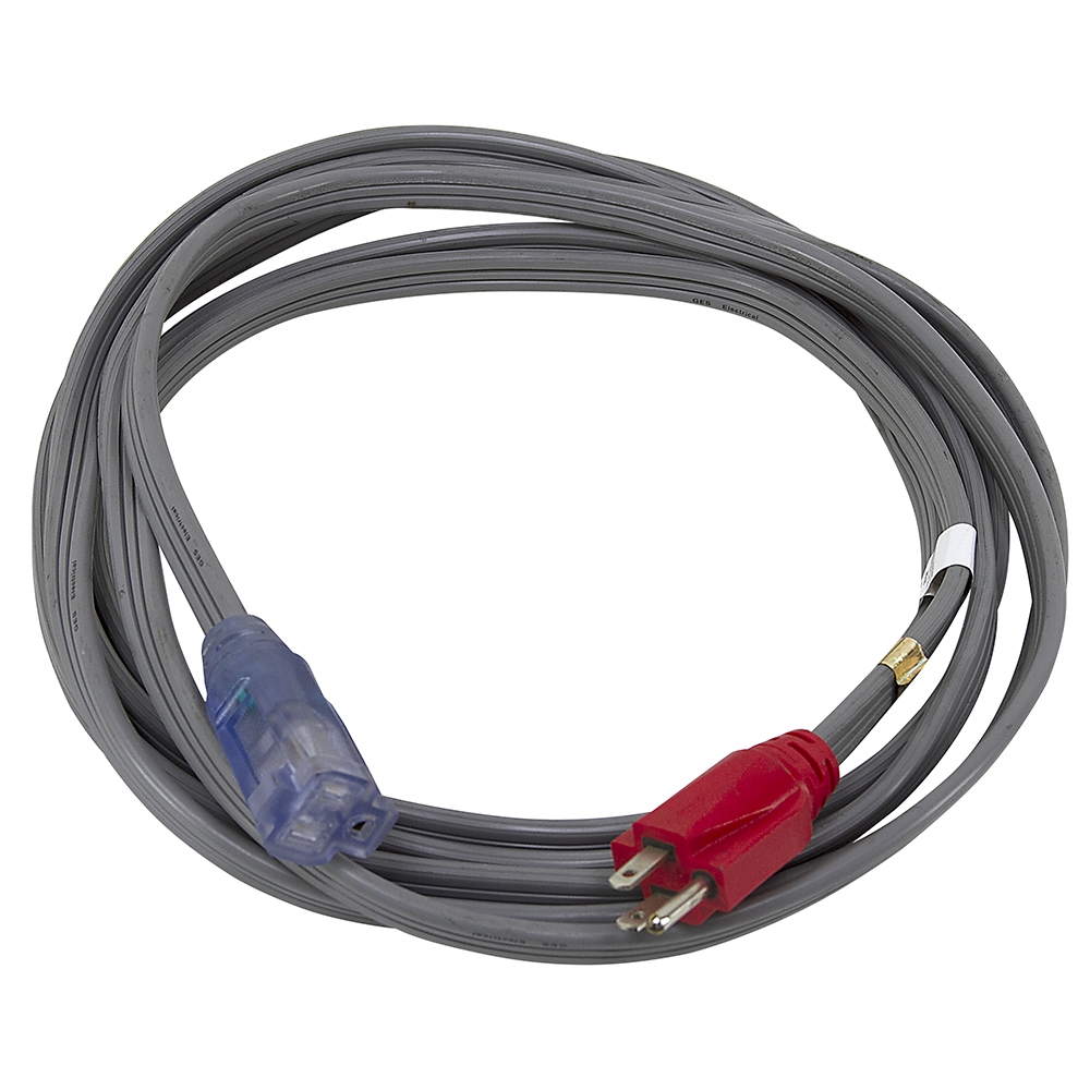 15 Ft 14/3 Gray Extension Cord Extension Cords Power Cords & Line