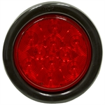 4" 10 LED Red Stop/Turn/Tail Round Light Buyers Products 5624110