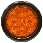 4" 10 LED Amber Turn/Parking Round Light Buyers Products 5624210