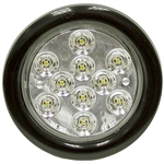 4" 10 LED Clear Back-Up Round Light Buyers Products 5624310