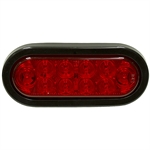 6-1/2" 10 LED Red Stop/Turn/Tail Oval Light Buyers Products 5626510