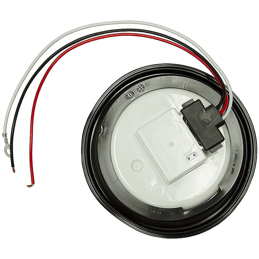 4" Round 24 Amber LED Strobe Light D.O.T. Trailer Lights Lights