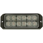5" 12 Amber LED Strobe Light Buyers Products 8891700