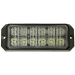 5" 12 Amber & Clear LED Strobe Light Buyers Products 8891702