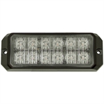 5" 12 Red LED Strobe Light Buyers Products 8891703