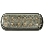 5" 12 Amber LED Strobe Light Buyers Products 8891600