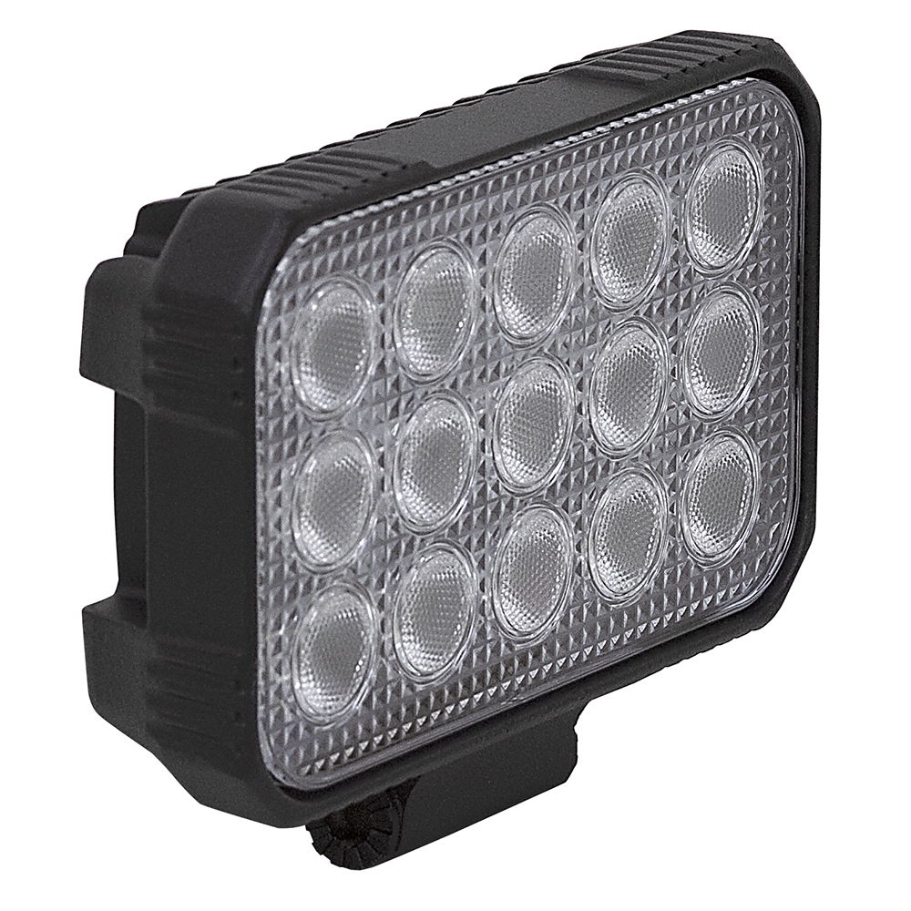 1224 Volt DC 9000 Lumen 15 LED 5.9" Rectangular Flood Light New Arrivals