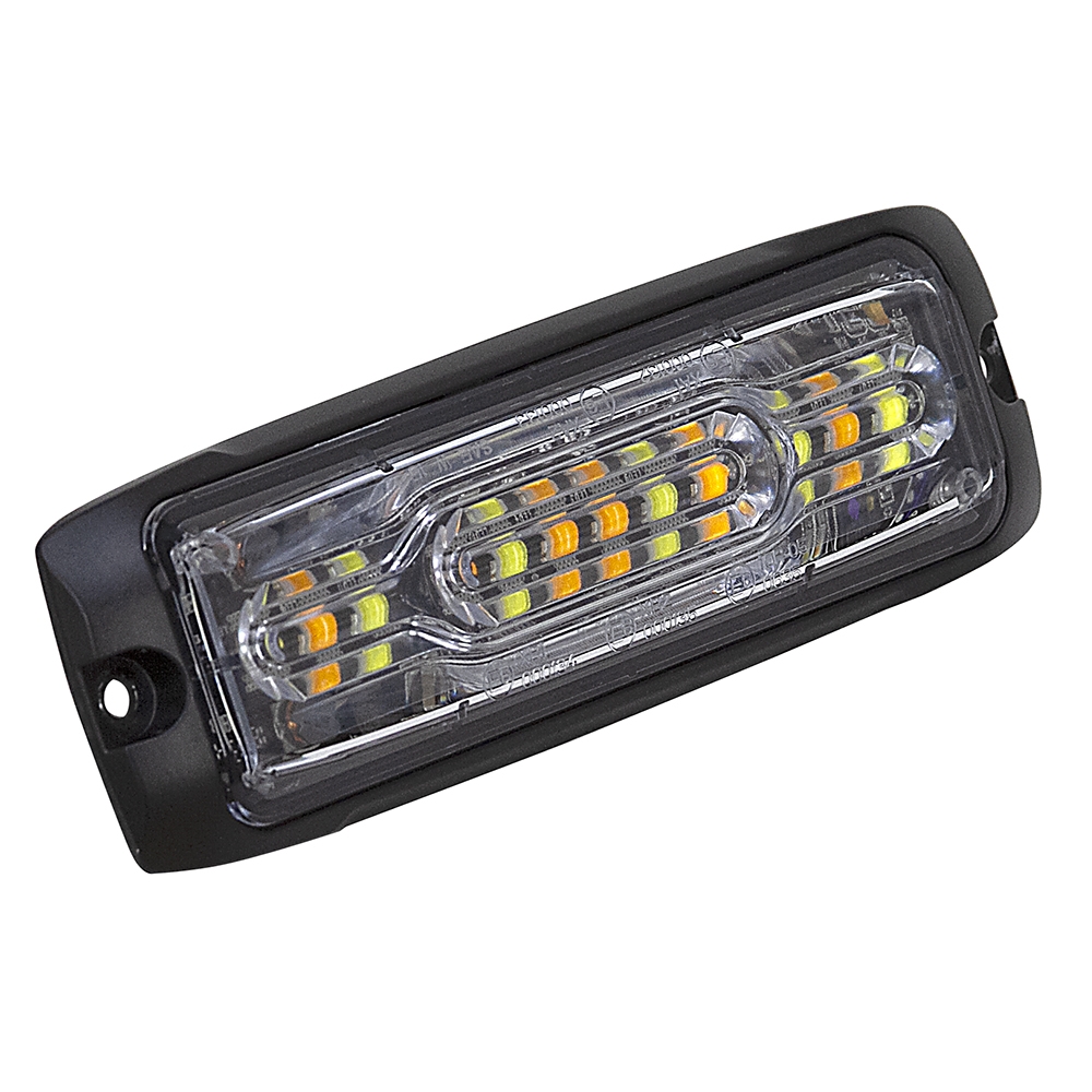 5.2" 12 LED Low Profile LED Strobe Light Wide Angle Buyers Products