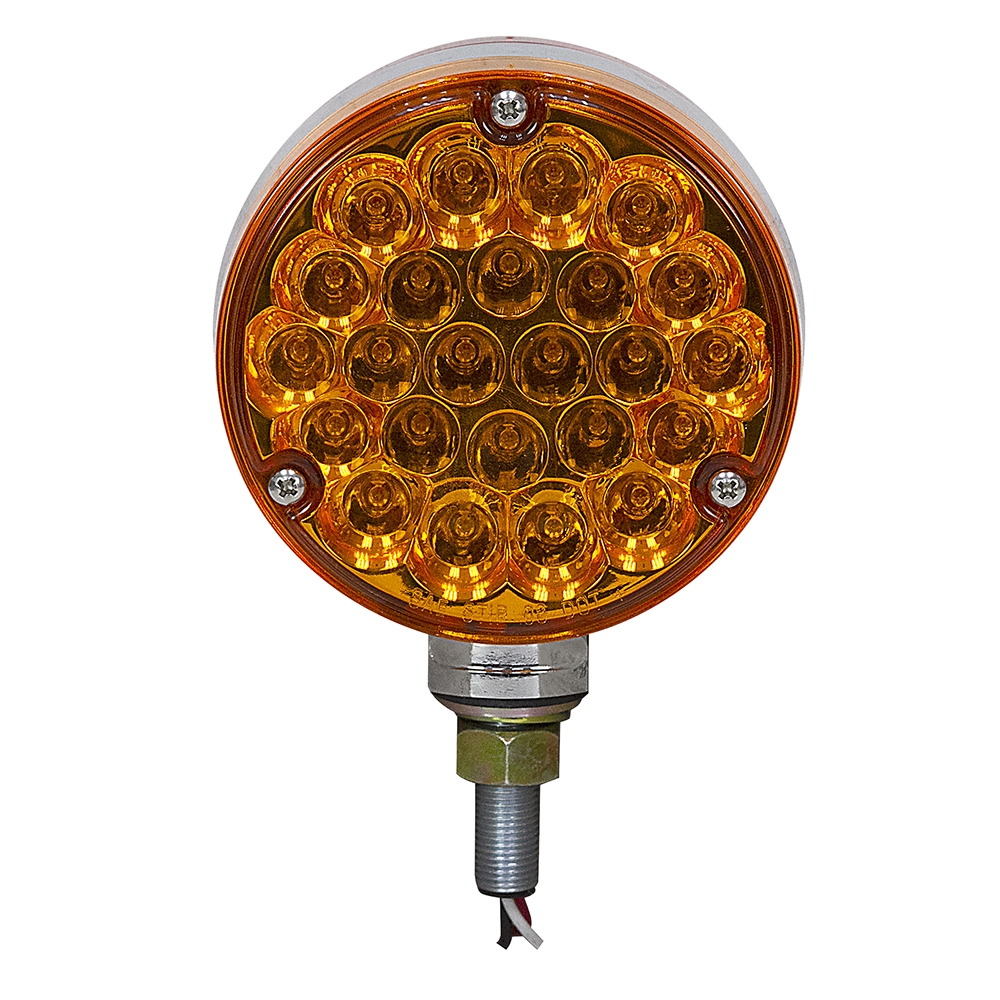 12 Volt Dc 4 Pearl Pattern Redamber 78360 Led Stud Mount Light Dc