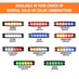 12-24 Volt DC Amber/Clear Ultra Thin 5" LED Strobe Light Buyer Products 8892202 - Alternate 6
