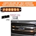 12-24 Volt DC Clear Ultra Thin 5" LED Strobe Light Buyer Products 8892201 - Alternate 4
