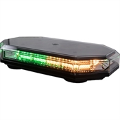 12-24 Volt 15" 34 Amber 34 Green LED 10 Pattern Light Bar Buyers Products 8891069