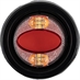 2" 14 LED Amber/Red Round Recessed Combination Marker/Strobe Light Buyers Products 5622001 - Alternate 2