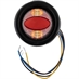 2" 14 LED Amber/Red Round Recessed Combination Marker/Strobe Light Buyers Products 5622001 - Alternate 6