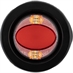 2-1/2" 16 LED Red/Amber Round Recessed Combination Marker/Strobe Light Buyers Products 5622501