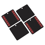 Self Adhesive Magnetic Mount Pad 4-Pack Buyers Products 8895404