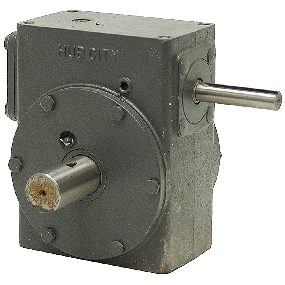 101 Hubcity 261 Gear Reducer Cast Iron Shaft Input Gear Reducers