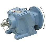 19.95:1 Size 37 1 HP Inline Cast Iron Gear Reducer Worldwide WINL37-20/1-56C