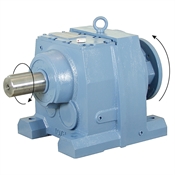 29.23:1 Size 107 30 HP Inline Cast Iron Gear Reducer Worldwide WINL107-30/1-284/6TC
