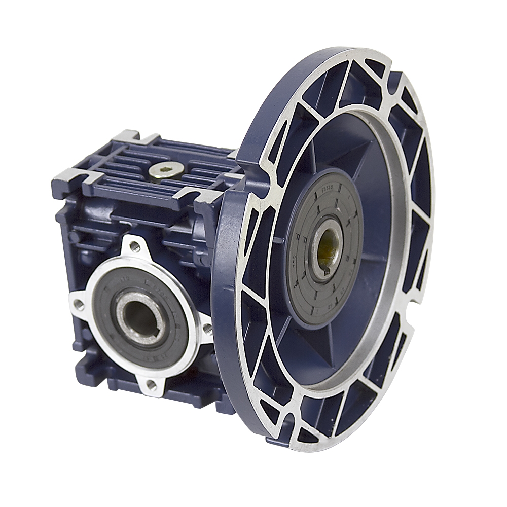 Aluminum Right Angle Worm Gear Reducer, 30 mm C.D., 7.5/1, 56C Input