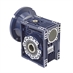 Aluminum Right Angle Worm Gear Reducer, 63 mm C.D., 20/1, 145TC Input Flange, Hollow Bore Output Worldwide CALM63-20/1-145TC - Alternate 1