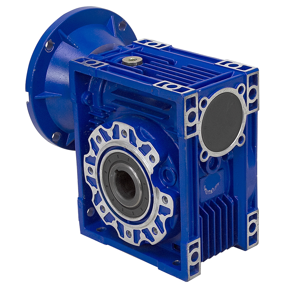 80:1 1 HP Aluminum Right Angle Gear Reducer | Aluminum Worm Gear ...