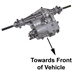 6 Speed Transaxle Peerless MST-206-545C Axle-Rearward Transaxle w/ Push Brake Lever