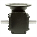 15:1 Right Angle Cast Iron Worm Gear Reducer 1.24 HP 56C Dual Output Worldwide HDRF-175-15-DE-56C - Alternate 2