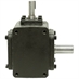 15:1 Right Angle Cast Iron Worm  Gear Reducer 1.24 HP Right Output Worldwide HDRS-175-15-R - Alternate 2