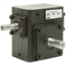 15:1 Right Angle Cast Iron Worm  Gear Reducer 1.24 HP Right Output Worldwide HDRS-175-15-R