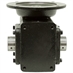 20:1 Right Angle Cast Iron Worm Gear Reducer 1.26 HP 56C Hollow Output Worldwide HDRF-175-20-H-56C - Alternate 2