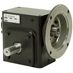 40:1 Right Angle Cast Iron Worm Gear Reducer 1.09 HP 56C Left Output Worldwide HDRF-206-40-L-56C