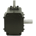 15:1 Right Angle Cast Iron Worm  Gear Reducer 2.64 HP Right Output Worldwide HDRS-237-15-R - Alternate 2