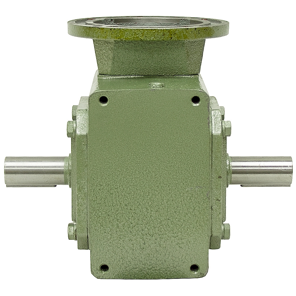 51 Right Angle Cast Iron Worm Gear Reducer 3.91 HP 56C Dual Output