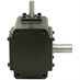 10:1 Right Angle Cast Iron Worm  Gear Reducer 4.17 HP Right Output Worldwide HDRS-262-10-R - Alternate 2