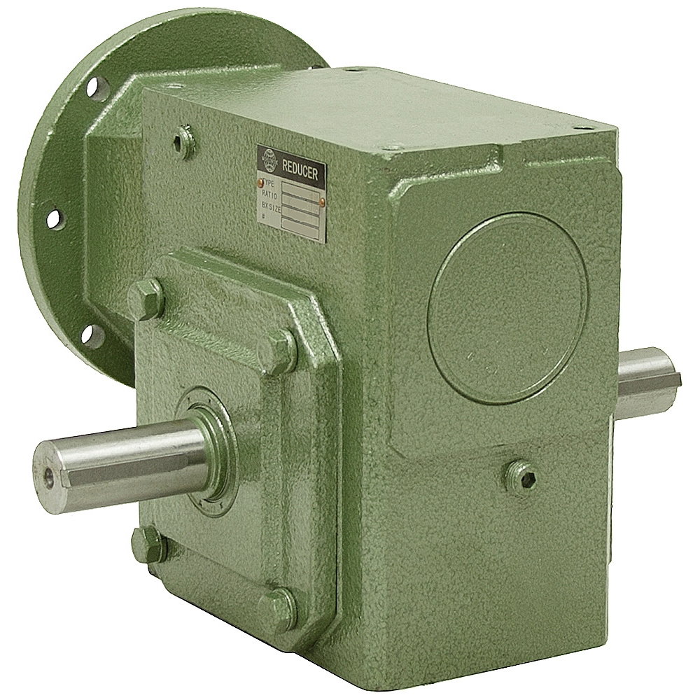 401 RA Gear Reducer 1.18 HP 56C Dual Output Cast Iron CFace Motor